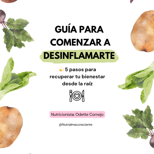 GUIA PARA COMENZAR A DESINFLAMAR TU CUERPO