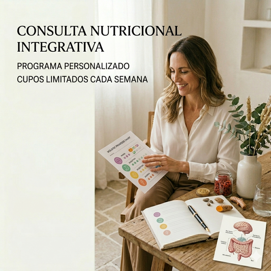 CONSULTA NUTRICIONAL INTEGRATIVA 1:1